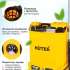 Опрыскиватель Huter SP-12/8AC, аккумуляторный, ранцевый, 12л, желтый/черный [70/13/39]